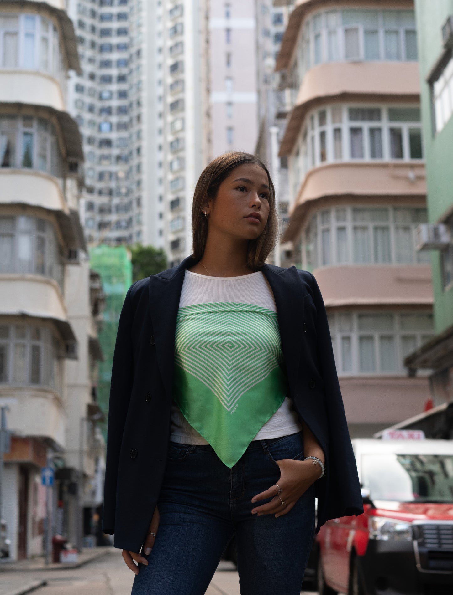 Carmen in Vibrant Green